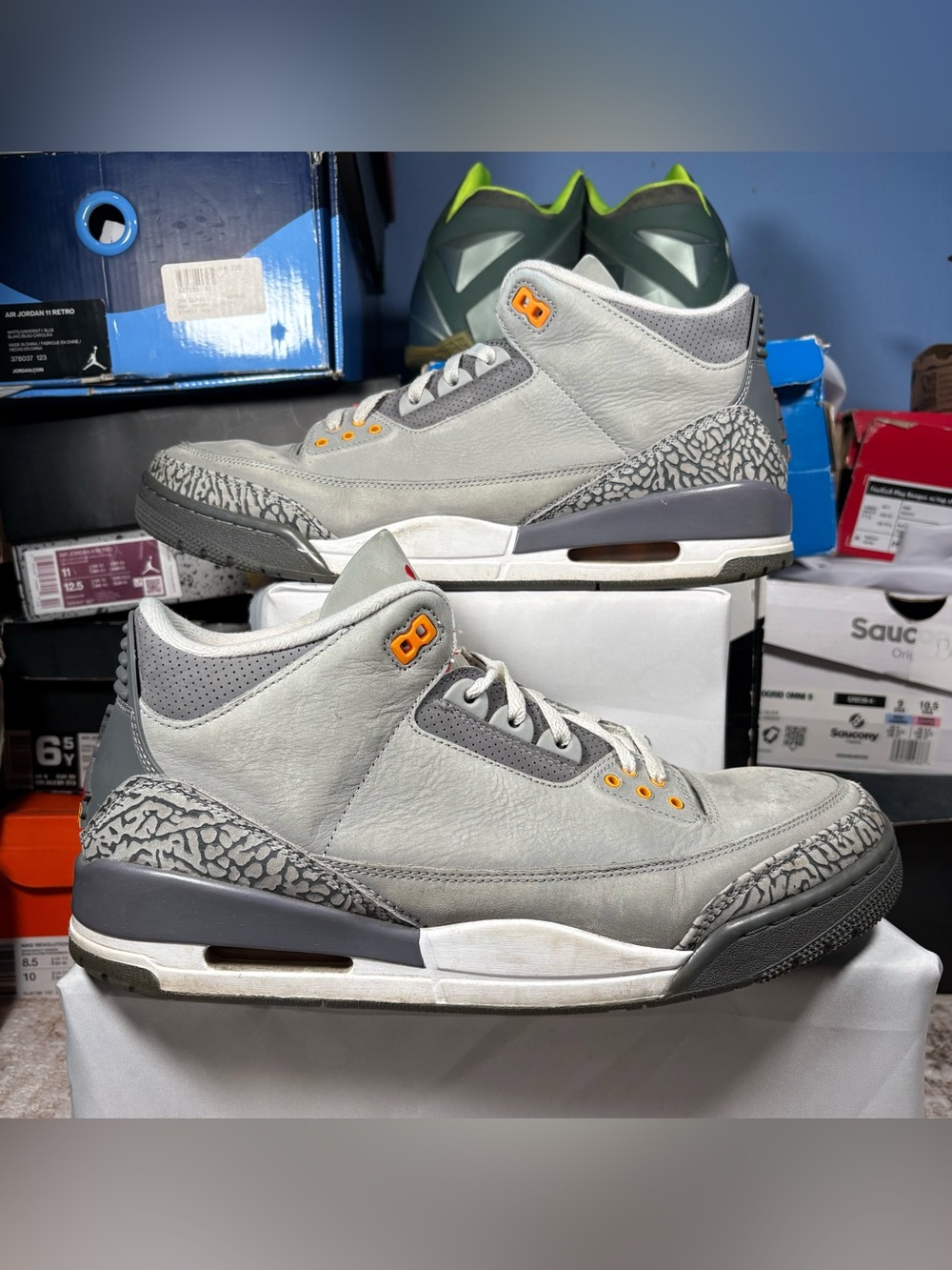 Size 13 - Jordan 3 Retro Mid Cool Grey